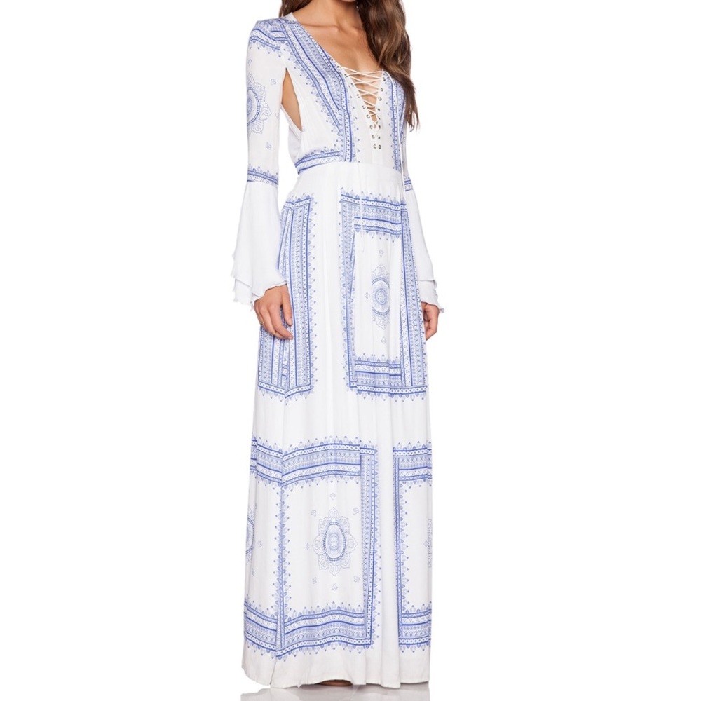 THE JETSET DIARIES Santorini Maxi Dress